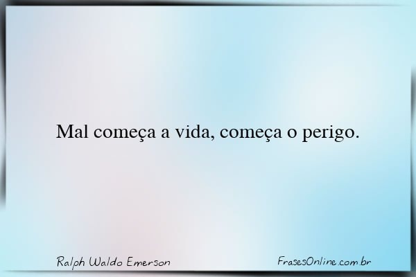 Frase de Ralph Waldo Emerson