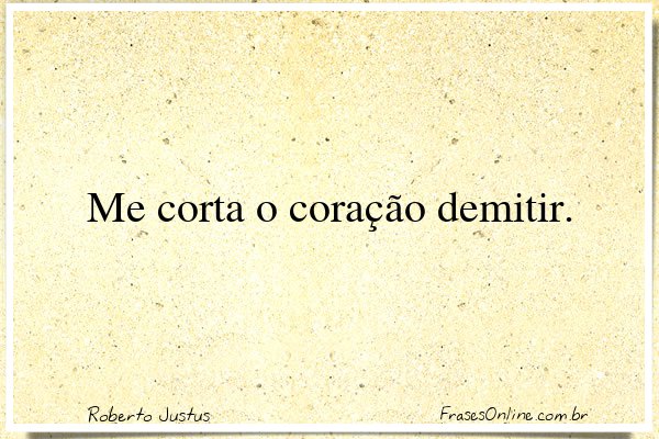 Frase de Roberto Justus