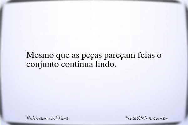 Frase de Robinson Jeffers