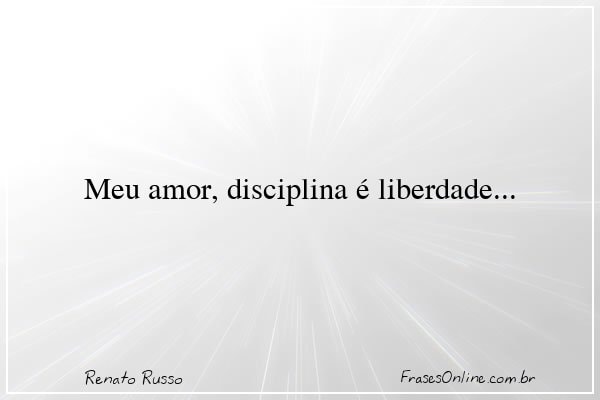 Frase de Renato Russo