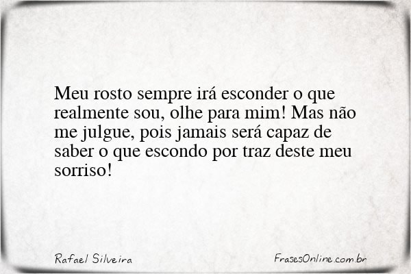 Frase de Rafael Silveira