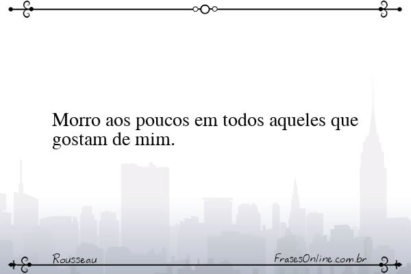 Frase de Rousseau