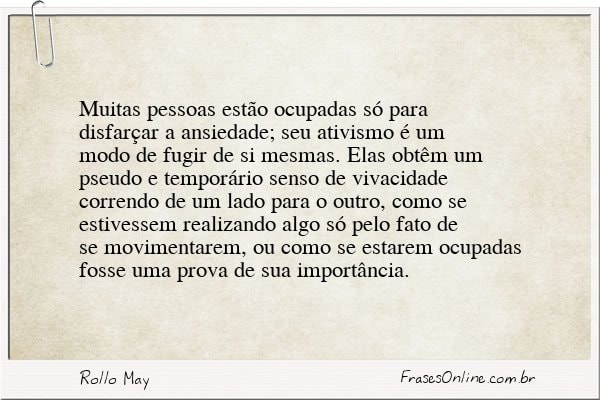 Frase de Rollo May