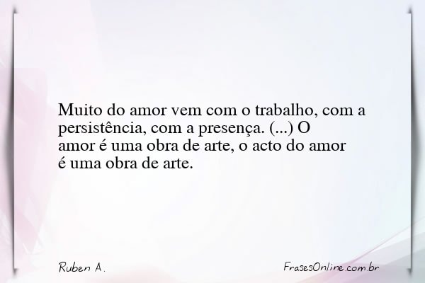 Frase de Ruben A.