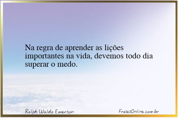 Frase de Ralph Waldo Emerson