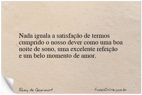 Frase de Rémy de Gourmont