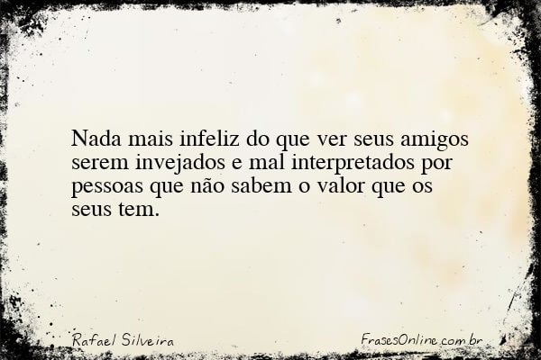 Frase de Rafael Silveira