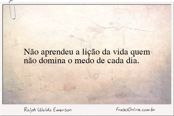 Frase de Ralph Waldo Emerson