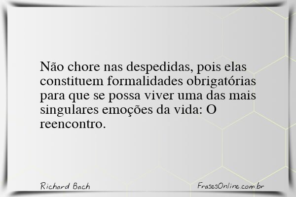 Frase de Richard Bach