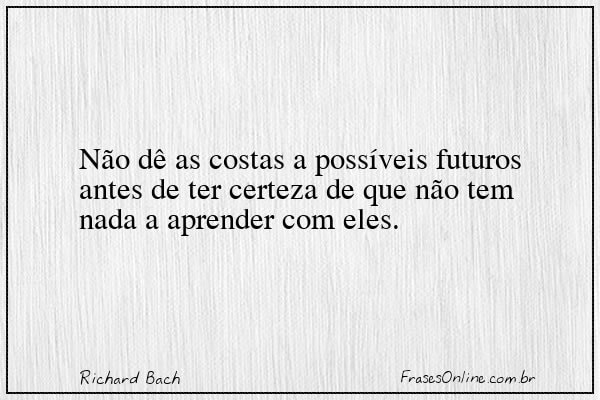 Frase de Richard Bach