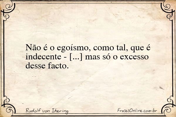 Frase de Rudolf von Ihering