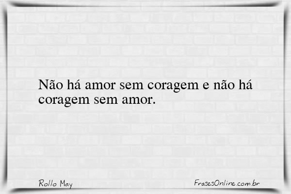 Frase de Rollo May