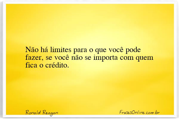 Frase de Ronald Reagan