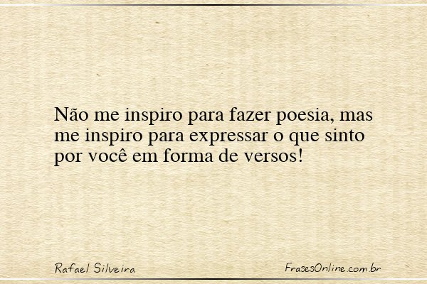 Frase de Rafael Silveira