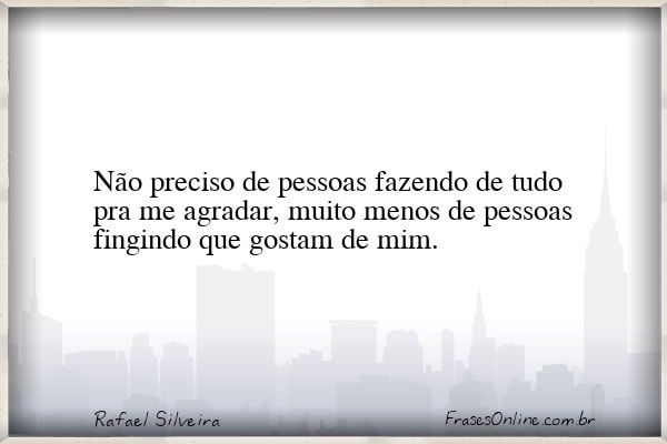 Frase de Rafael Silveira