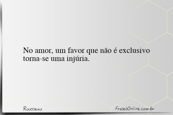 Frase de Rousseau