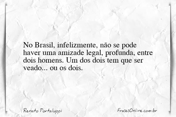 Frase de Renato Portaluppi
