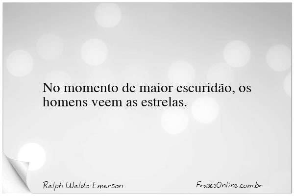 Frase de Ralph Waldo Emerson