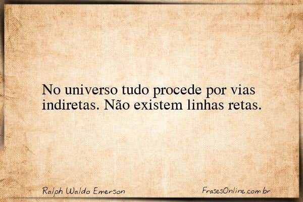 Frase de Ralph Waldo Emerson