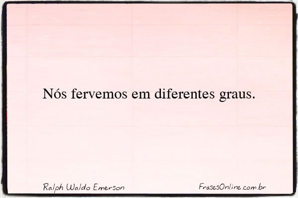 Frase de Ralph Waldo Emerson