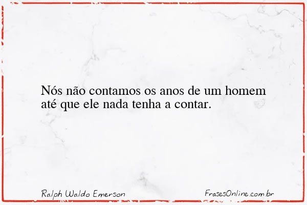 Frase de Ralph Waldo Emerson