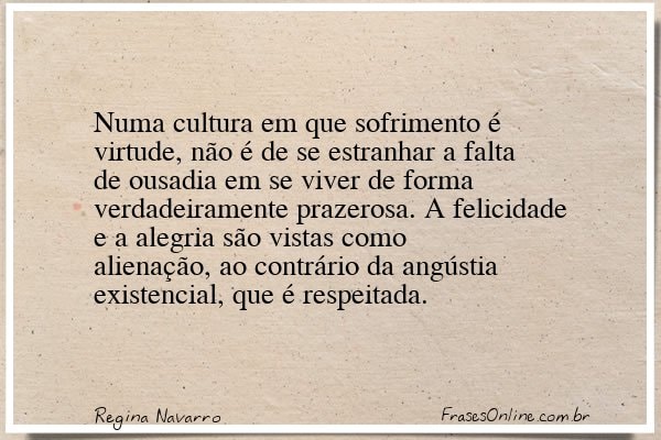 Frase de Regina Navarro