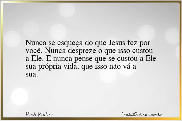 Frase de Rich Mullins