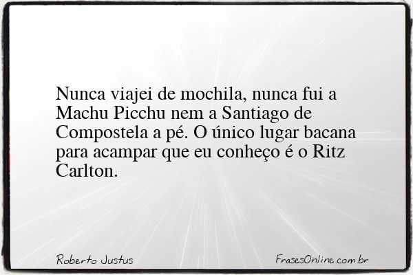 Frase de Roberto Justus