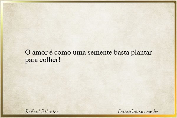 Frase de Rafael Silveira