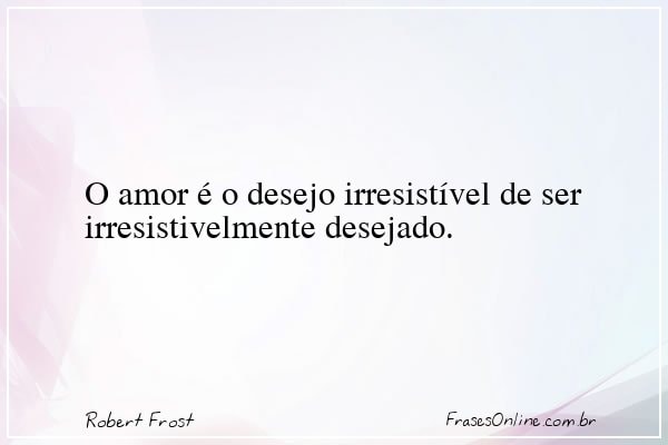 Frase de Robert Frost
