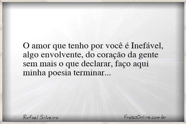 Frase de Rafael Silveira