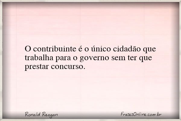 Frase de Ronald Reagan