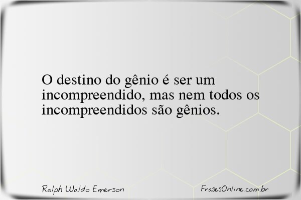 Frase de Ralph Waldo Emerson