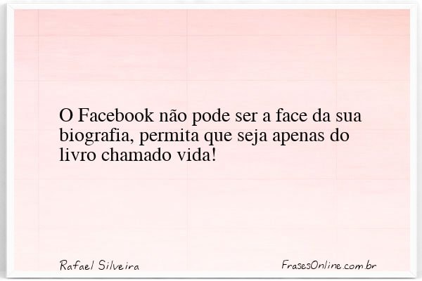 Frase de Rafael Silveira