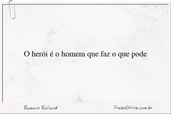 Frase de Romain Rolland