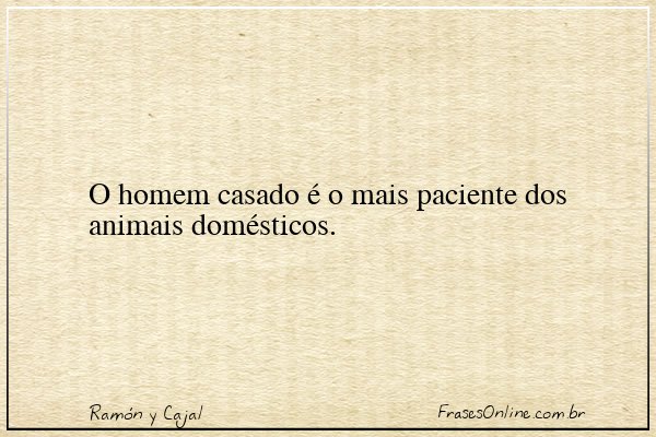 Frase de Ramón y Cajal
