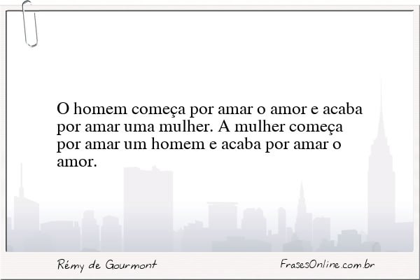 Frase de Rémy de Gourmont