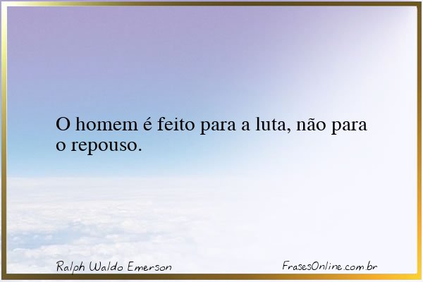 Frase de Ralph Waldo Emerson