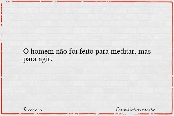 Frase de Rousseau