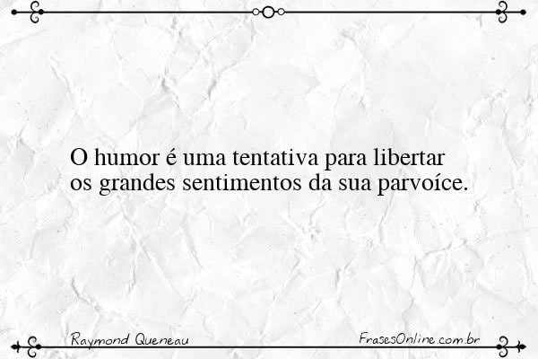 Frase de Raymond Queneau