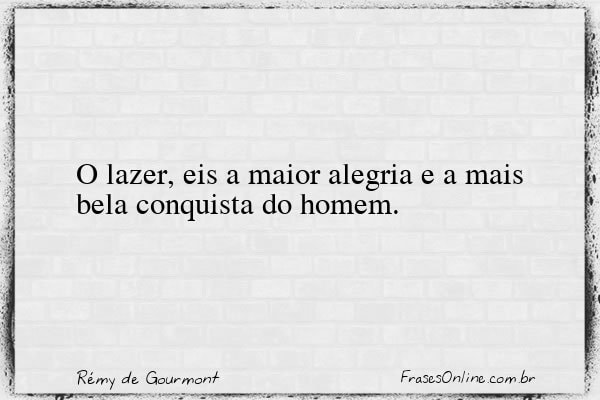Frase de Rémy de Gourmont
