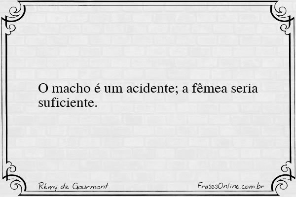 Frase de Rémy de Gourmont