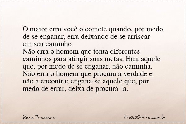Frase de René Trossero