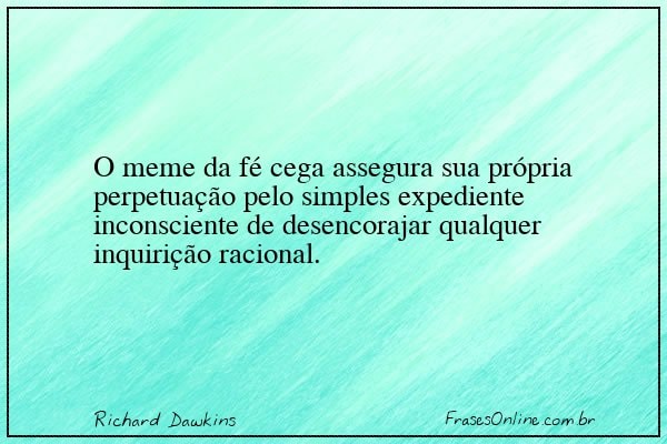 Frase de Richard Dawkins