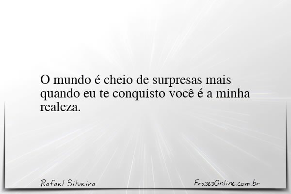 Frase de Rafael Silveira