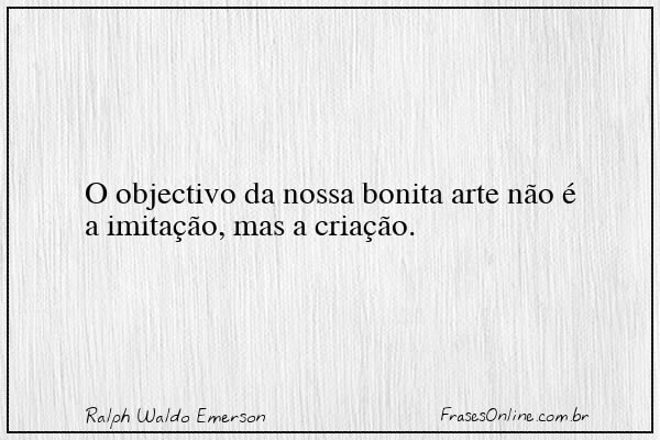 Frase de Ralph Waldo Emerson