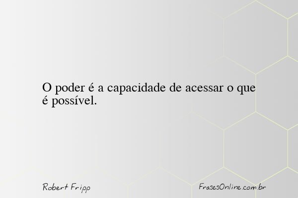 Frase de Robert Fripp