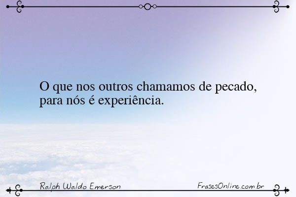 Frase de Ralph Waldo Emerson