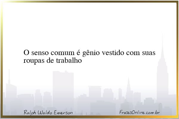 Frase de Ralph Waldo Emerson