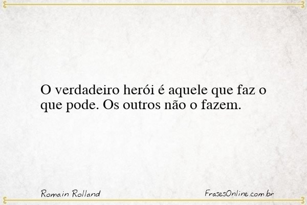 Frase de Romain Rolland